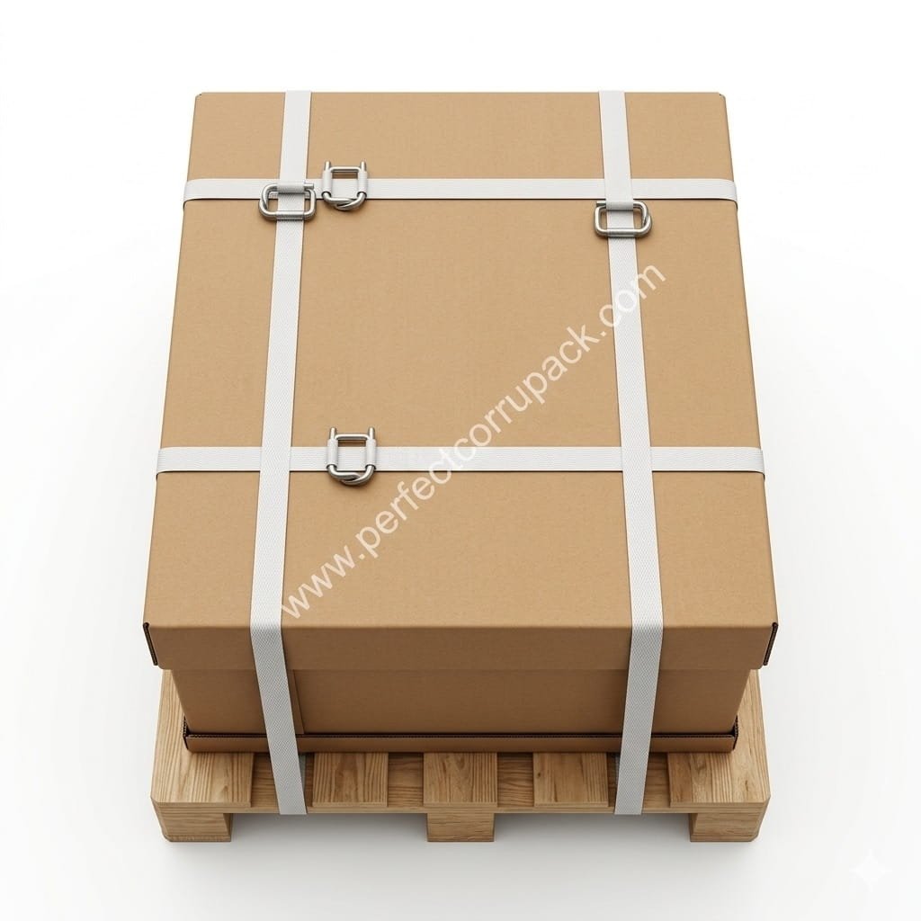 7 ply triple wall corrugated box