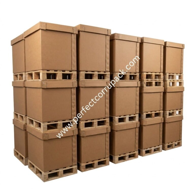 Strong corrugated heavy duty 7ply triple wall box