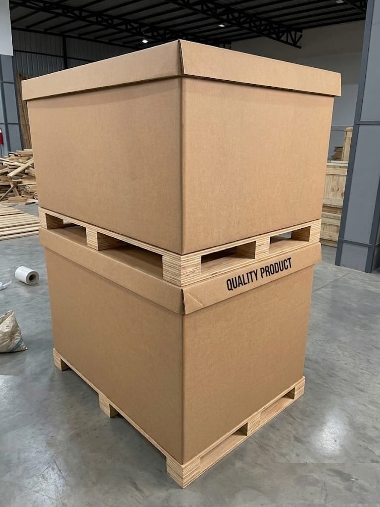 triple wall corrugated box